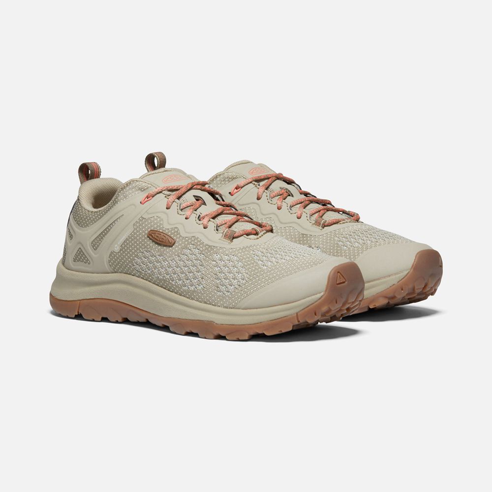 Baskets Keen Femme Beige/Corail | Terradora Ii Vent Shoes | ZTEFR-8057